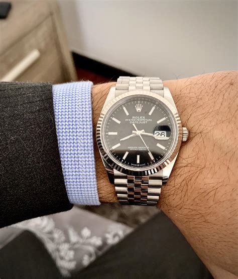 rolex datejust 36 nero|rolex datejust 36 best price.